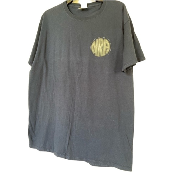 NRA Navy Size Large Tee - Picture 1 of 4